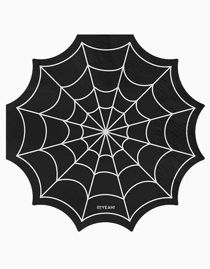 Servilleta Telaraña 33X33 cm 20 ud