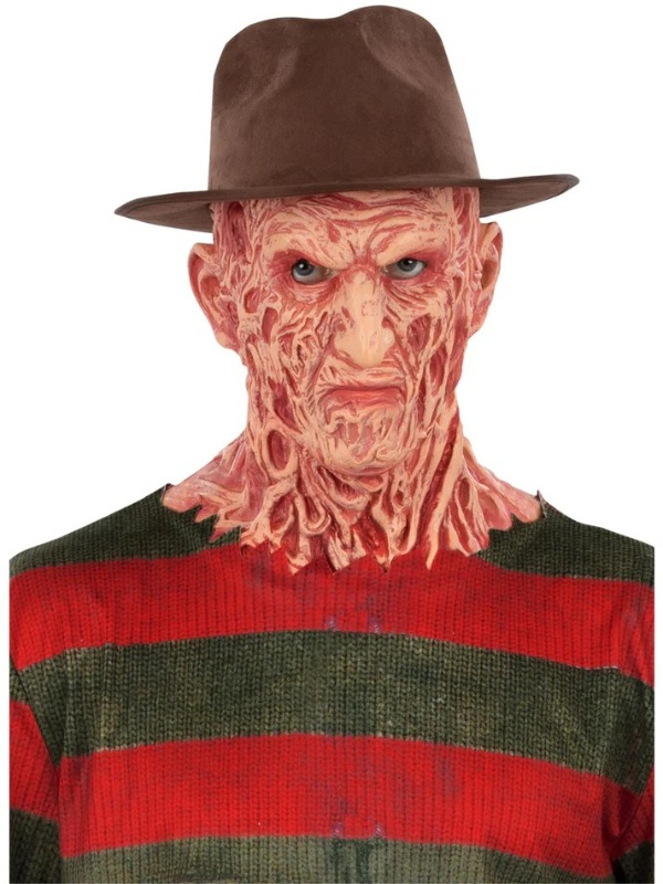 Sombrero Freddy Krueger Fieltro Marrón