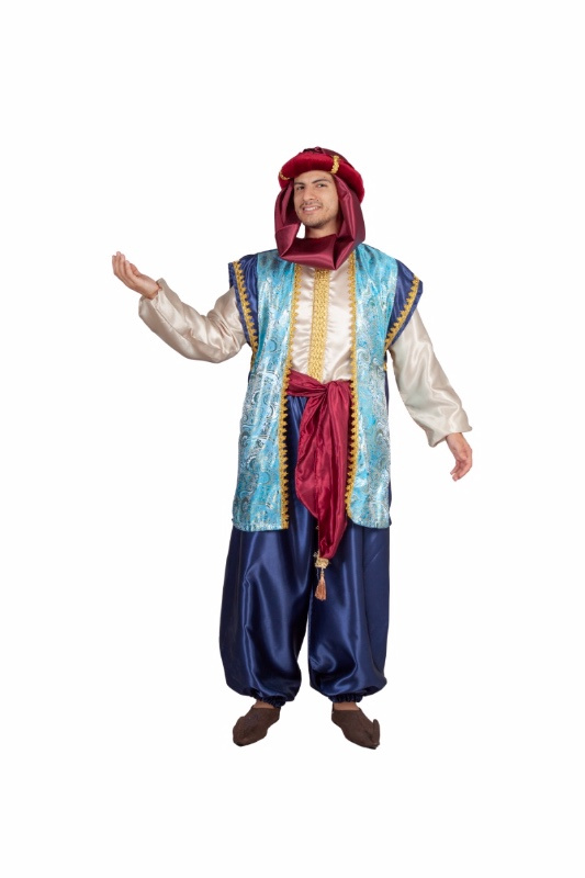 Traje Paje Baltasar Real de lujo adulto
