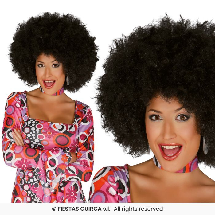 Peluca Afro extra colores