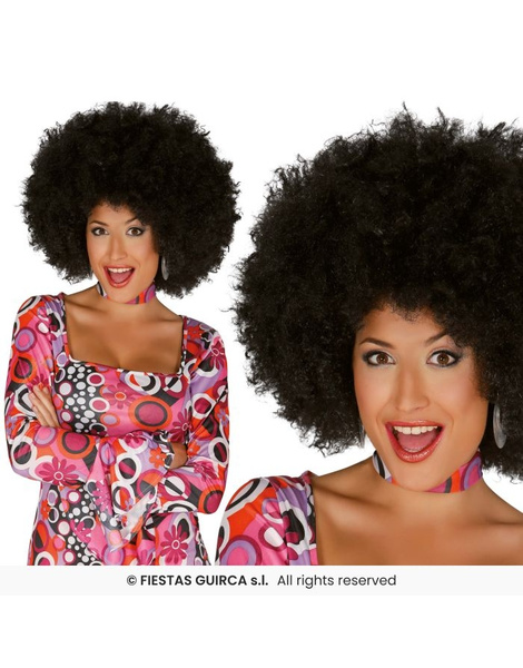 Peluca Afro extra colores