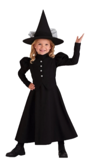 Disfraz Bruja Negra Infantil