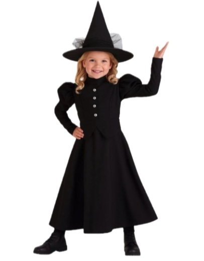 Disfraz Bruja Negra Infantil