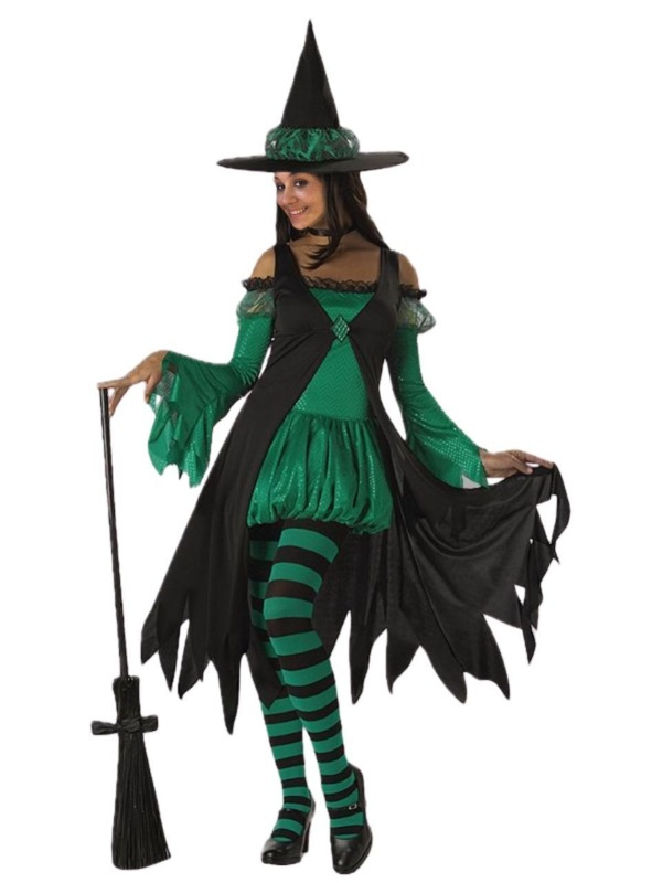 Disfraz Bruja Verde Esmeralda