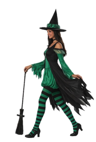 Disfraz Bruja Verde Esmeralda