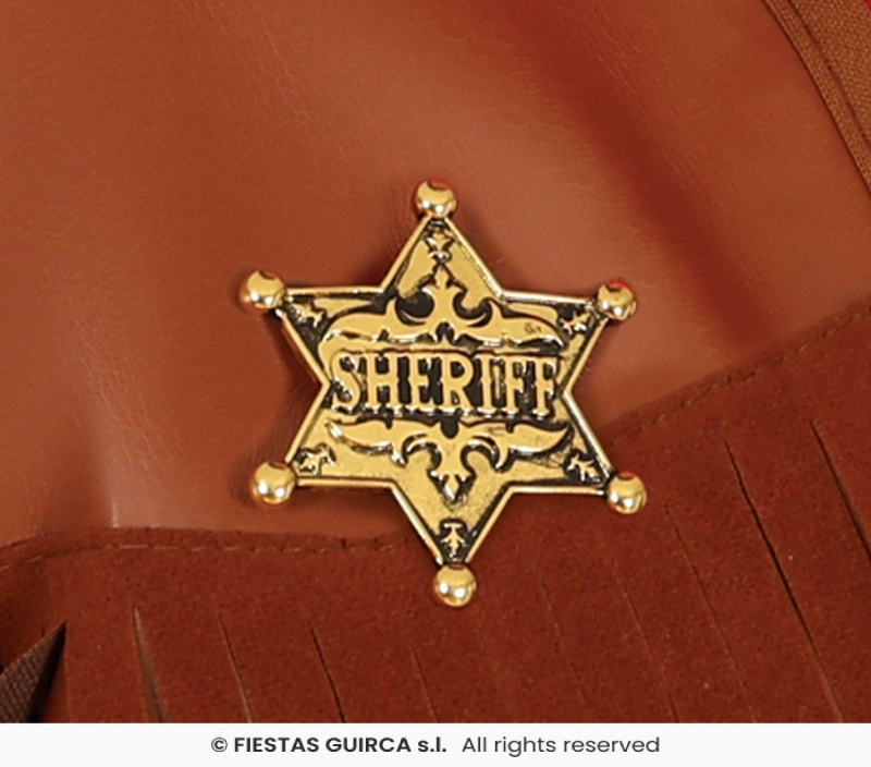 Estrella Sheriff dorada