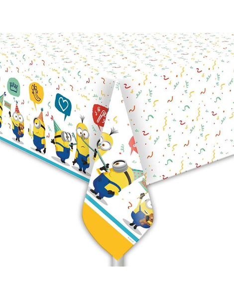 Mantel Plástico Minions 120X180cm