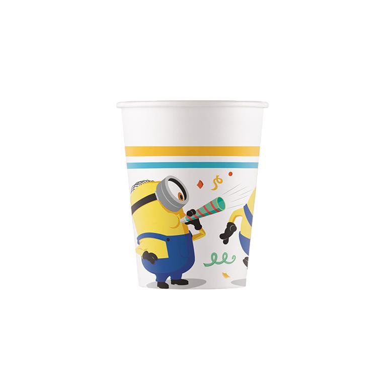 8 Vasos Minions 20 Cl