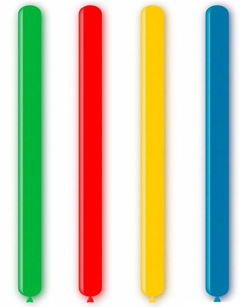 100 globos modelar col.surtidos Macad.