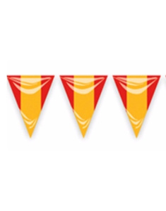 Bandera Triangulo España Plastico 25mts