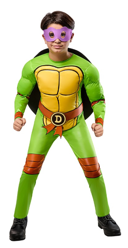 Disfraz Tortugas Ninja deluxe 4 en 1 INF