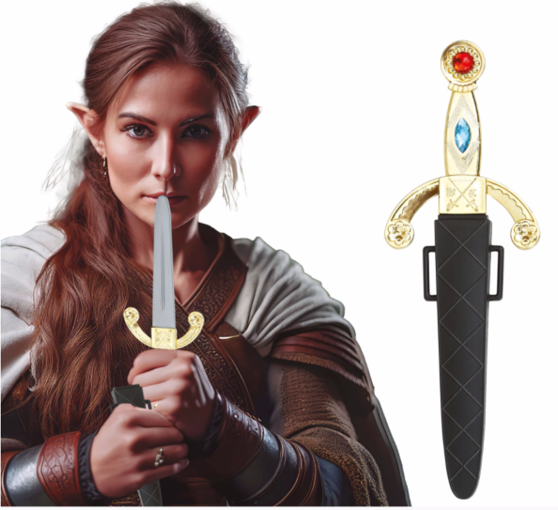 Daga Principe decorada