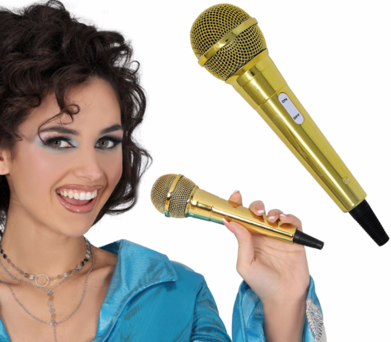 Microfono Oro luxe