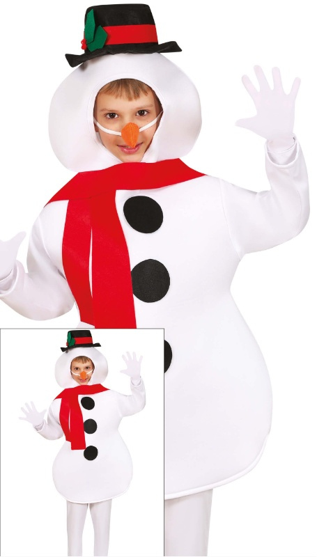 Disfraz Muñeco de Nieve infantil