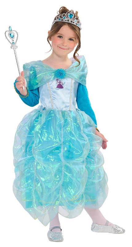 Disfraz Princesa paraiso azul infantil