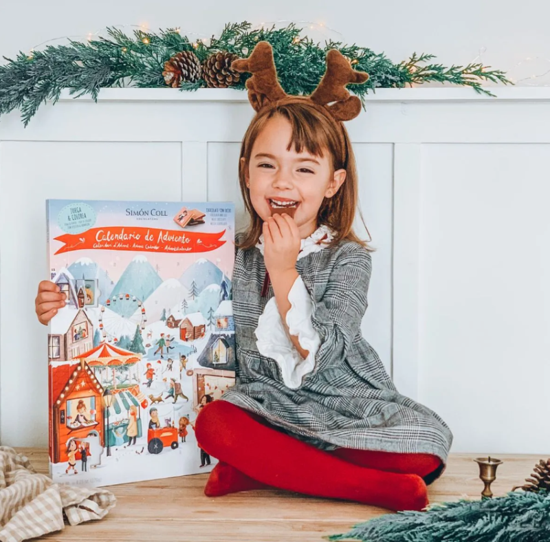 Calendario Adviento mercado navidad