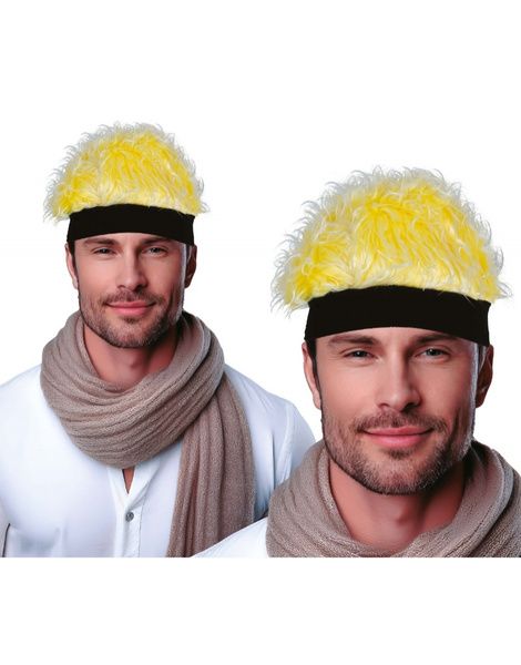 Peluca Rubia Con Cinta Adulto