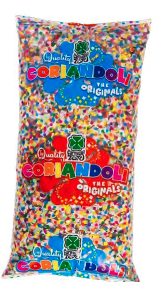 Bolsa Confetti premium 1 KG multicolor