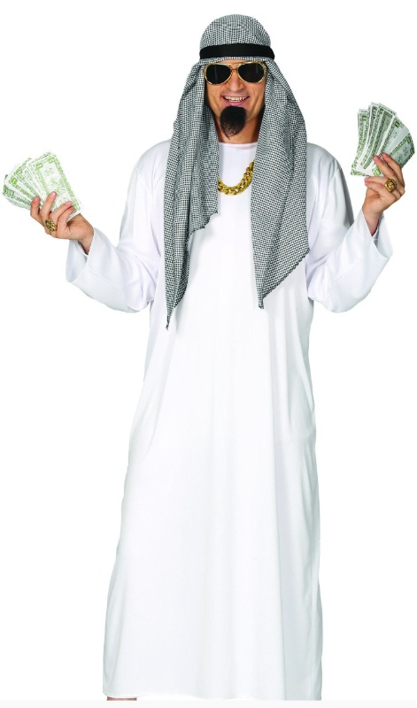 Disfraz Jeque Arabe para hombre T.XL