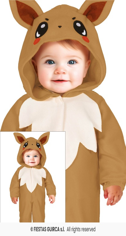 Disfraz Zorrito Marrón Bebé