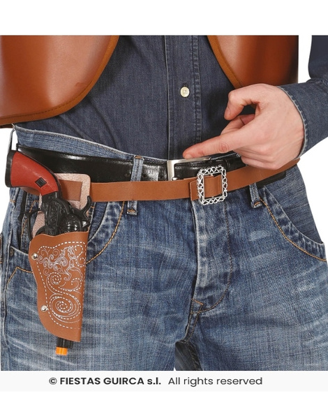 Cartuchera con pistola 24 cms.