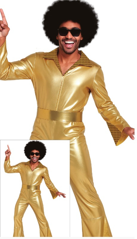 Disfraz Disco Gold Cowboy, AD