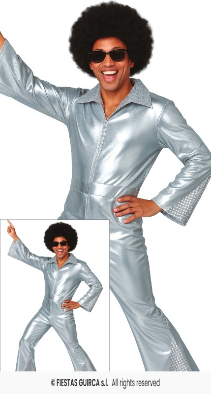 Disfraz Disco Silver Cowboy AD