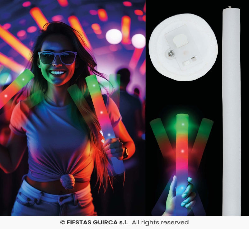 Bastón Led Multicolor 45 cms