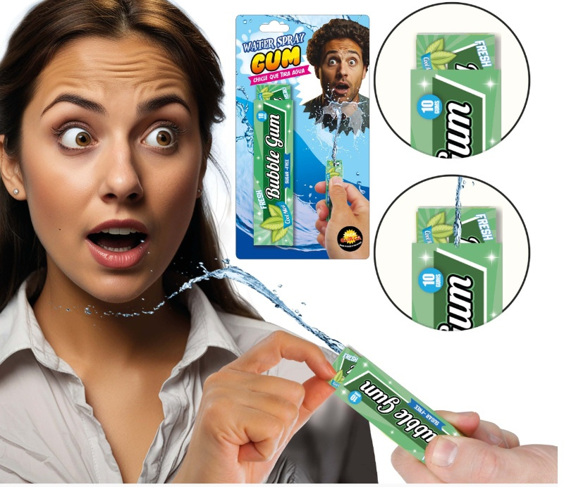 Paquete De Chicles Que Tiran Agua