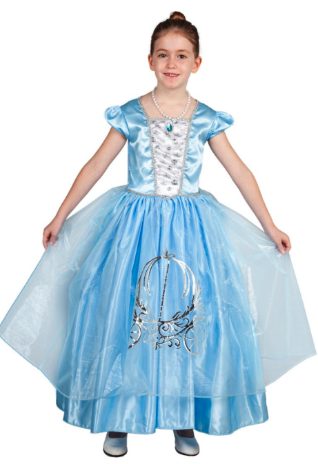 Disfraz Cenicienta azul infantil
