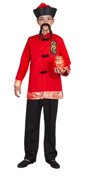 Disfrz Chino rojo infantil