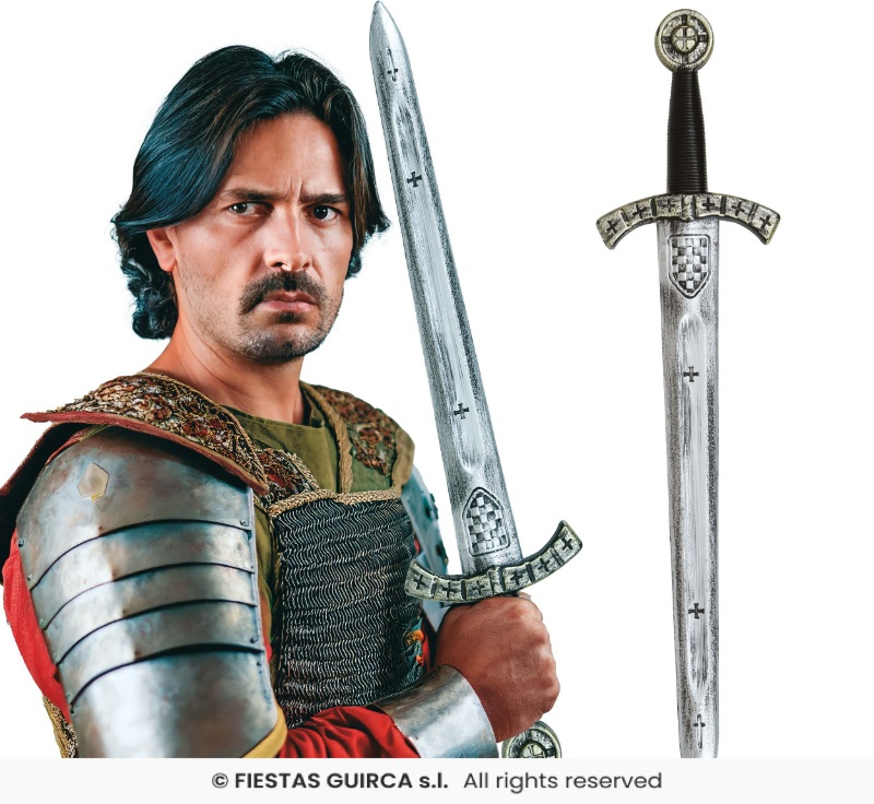 Espada medieval 60 cms