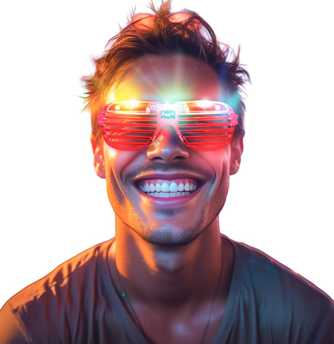 Gafas con Leds surtidas