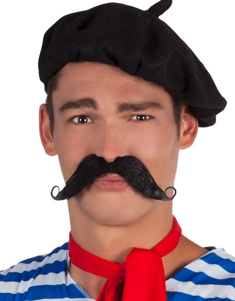 Bigote negro gondolero