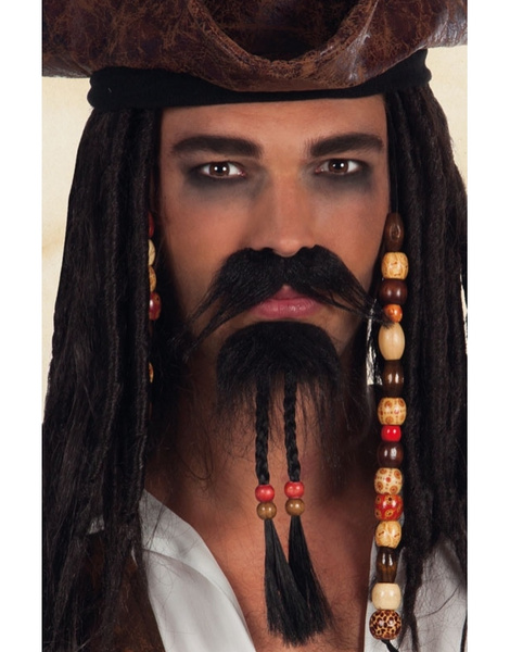 Bigote y perilla pirata