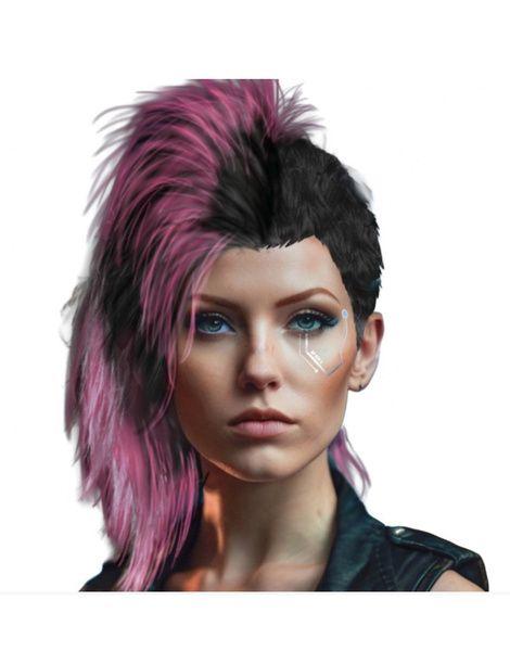 Peluca Cresta, Adulto