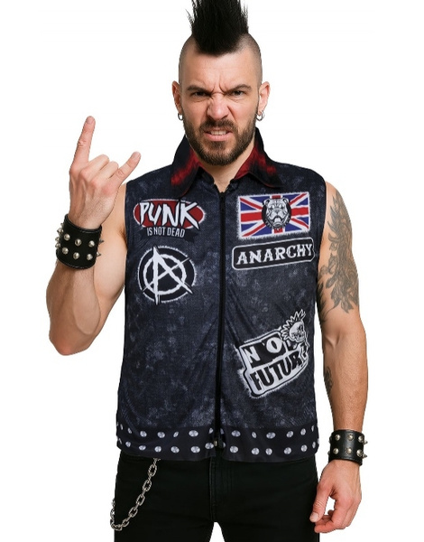 Chaleco Punki, Adulto