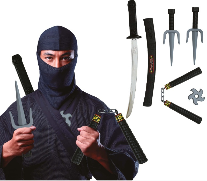 Set Ninja 5 Piezas