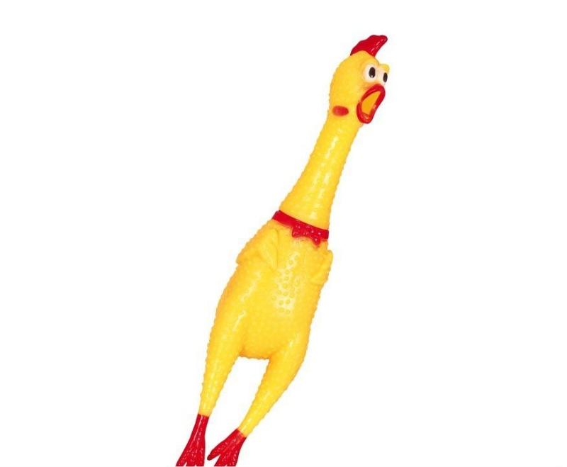 Pollo con sonido 38 cms.