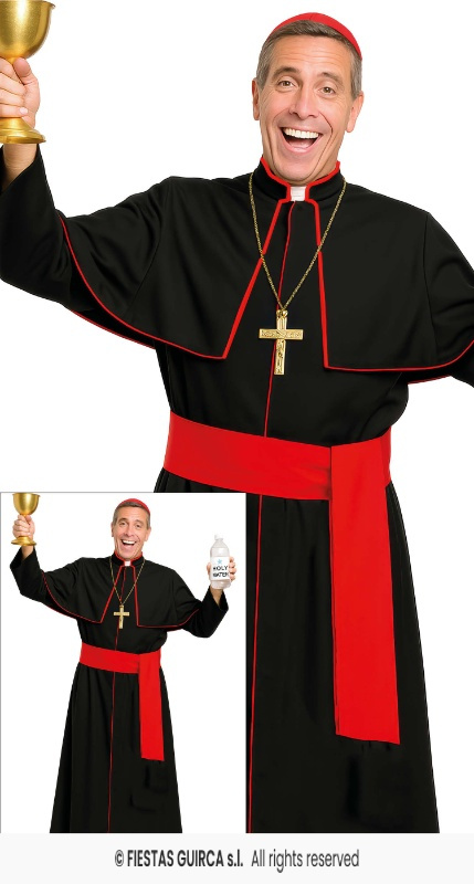 Disfraz Cardenal AD