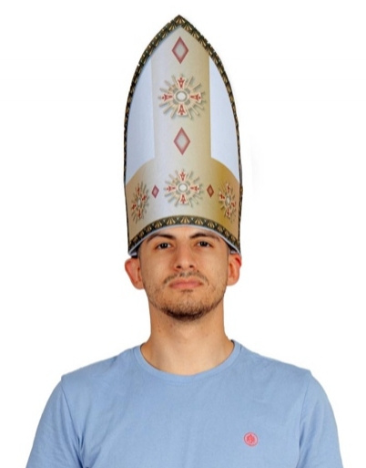 Gorro Obispo adulto