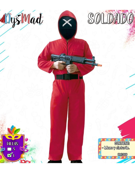 Disfraz Soldado Calamar adulto T.L