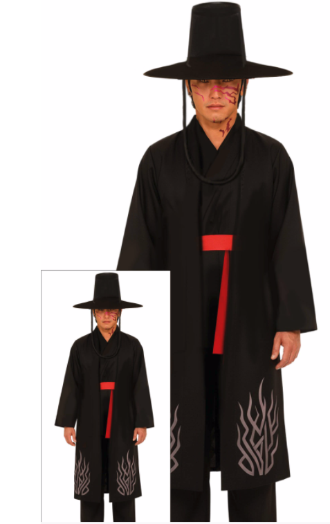 Disfraz Black Demon adulto