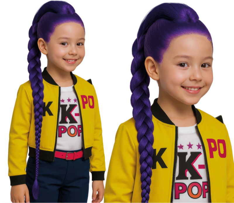 Peluca K-POP mystic infantil