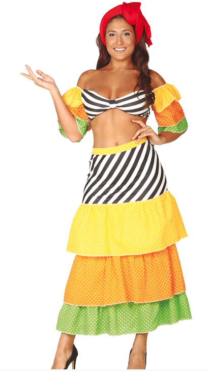 Disfraz Bailarina Latina para mujer