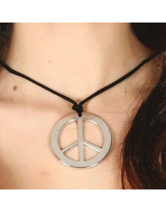 Colgante Hippie plateado