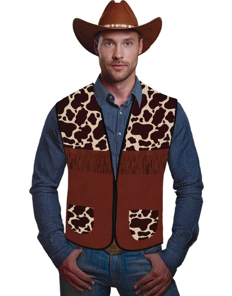 Chaleco cowboy, adulto