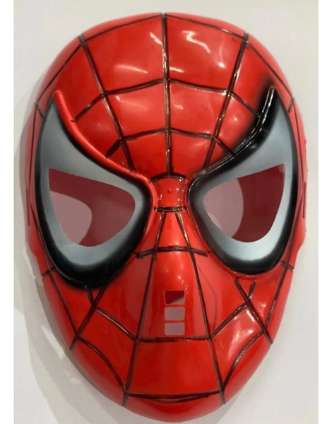 Máscara hombre araña infantil PVC