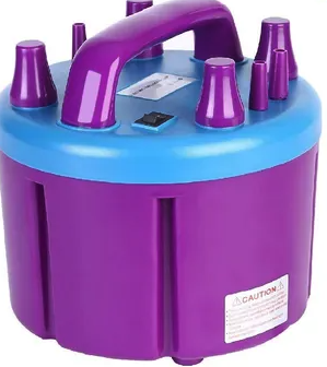 Bomba eléctrica de globos 4 boquillas