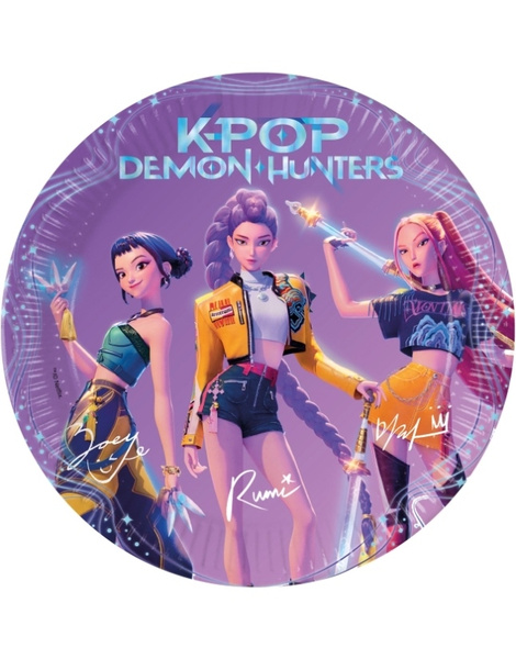 Platos K-POP 23 cms. FSC 8 uds.